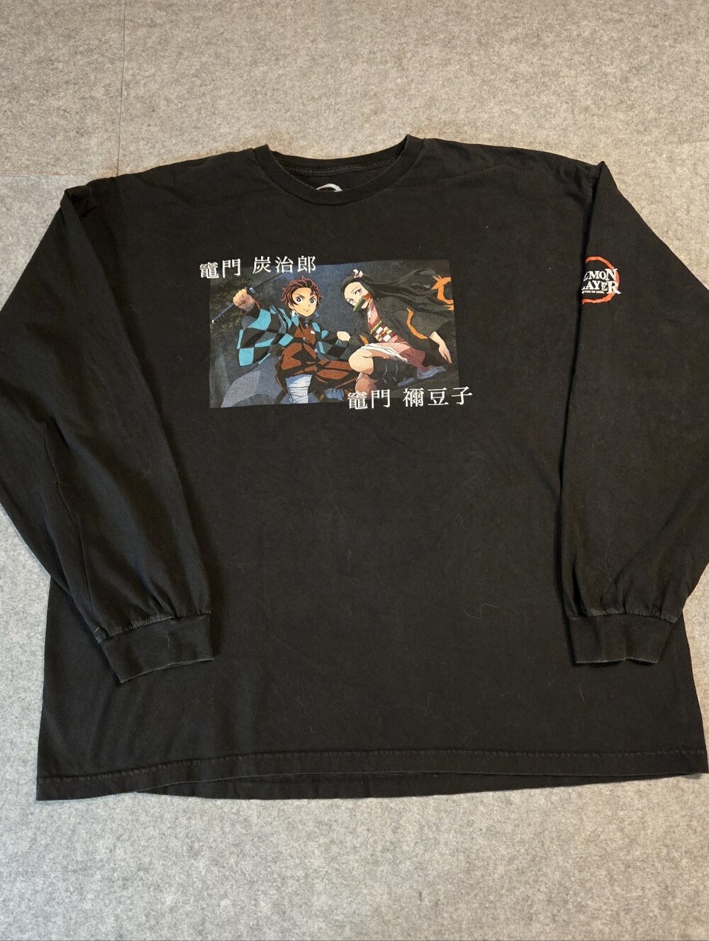 Demon Slayer Long Sleeve T-shirt 3XL
